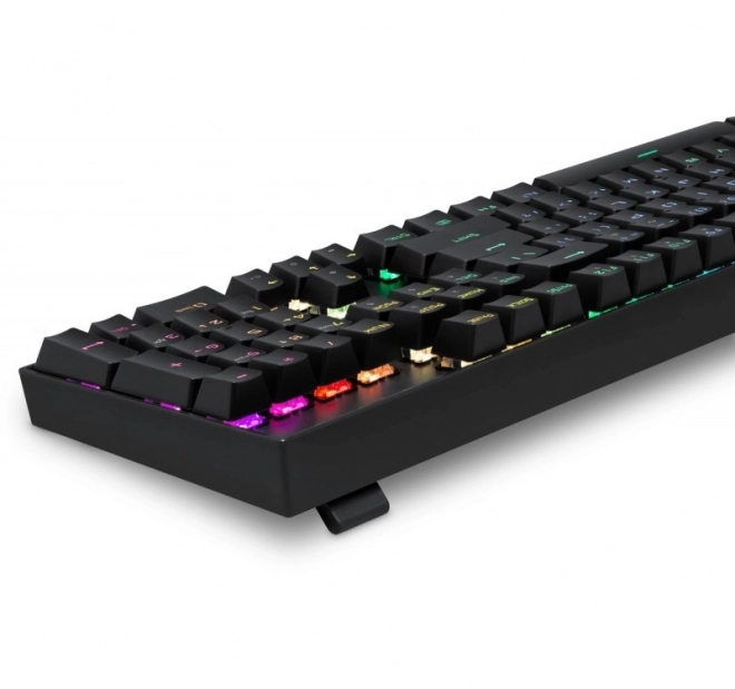 Mechanikus billentyűzet RGB világítással - fekete