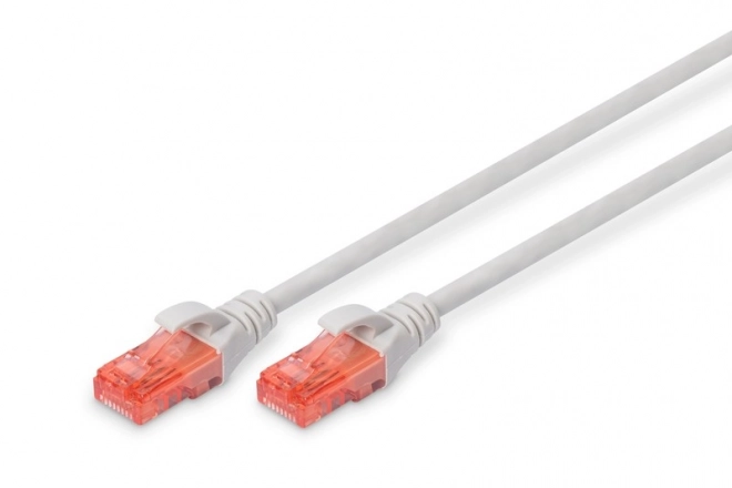 Digitus U/UTP Kat6 5m Ethernet kábel szürke