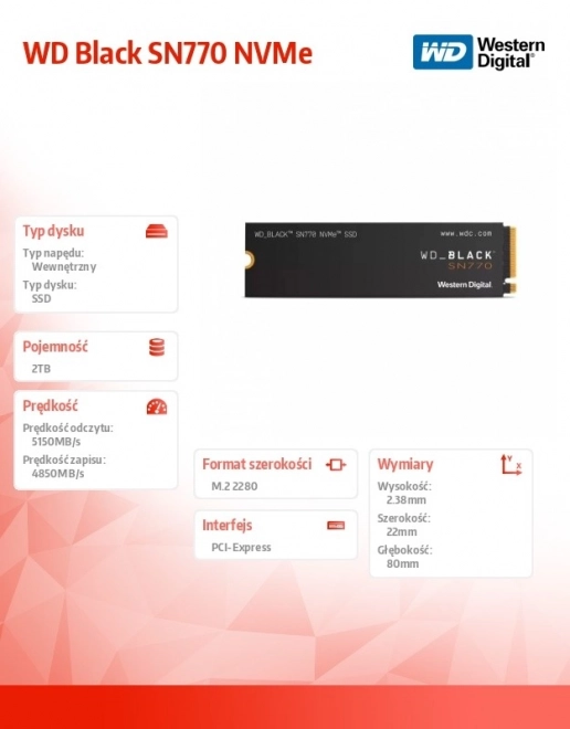 Wd_black sn770 nvme ssd 2tb