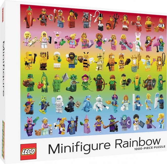 Kronika Könyvek LEGO® szivárvány minifigurák 1000 darabos puzzle