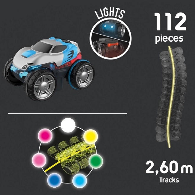 Smoby Flextreme neon versenypálya autóval kezdőkészlet