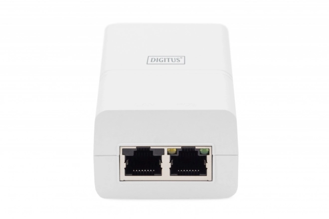 PoE+ Aktív Adapter 52V 30W Gigabit, Fehér