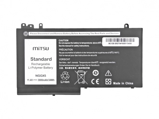 Dell Latitude E5270 akkumulátor 3000 mAh