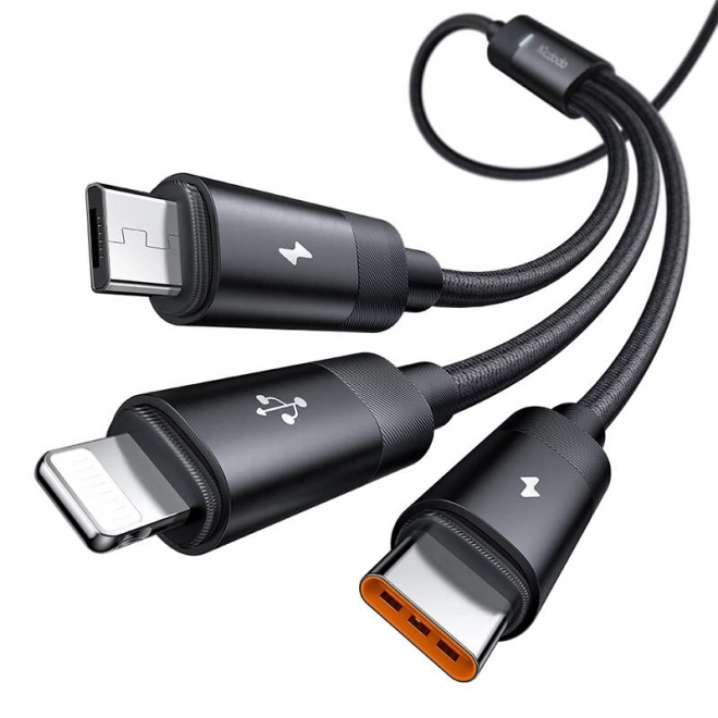 Mcdodo multifunkcionális töltőkábel USB-C / Lightning / Micro USB