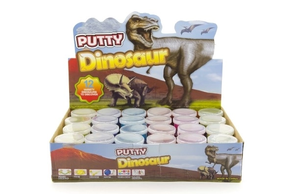 Slime dinoszauruszokkal 80g