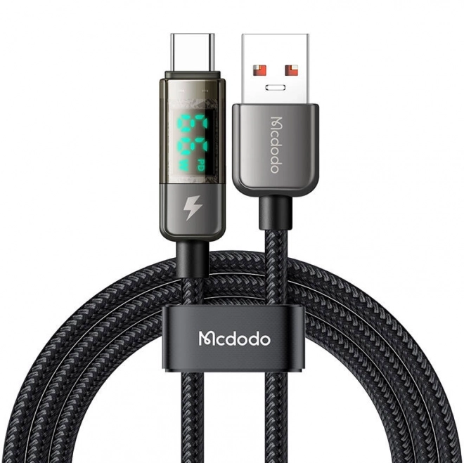 Mcdodo usb-a - usb-c kábel automatikus kikapcsolással 100W