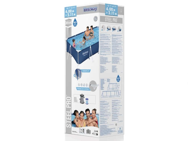Bestway 400x211x81cm családi medence