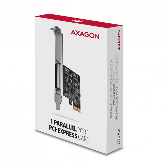 PCIe párhuzamos port kártya LPT AXAGON