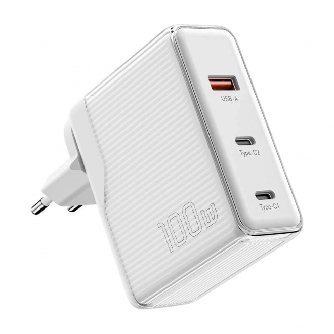 Essager 100W GaN töltő fehér