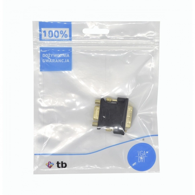 Pozłacany DVI-VGA adapter