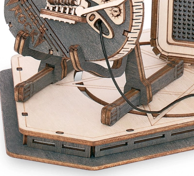 Fából készült 3D puzzle elektromos gitár Roboról