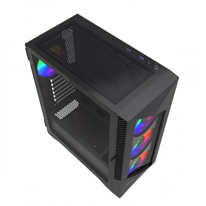 Számítógépház fornax 900 argb