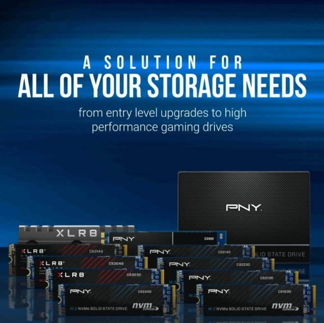 Gyors és tartós 2TB M.2 NVMe SSD