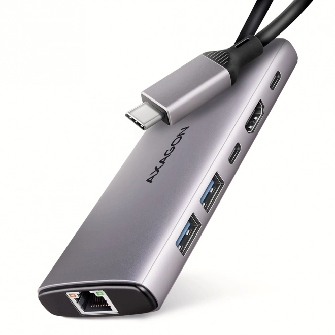 Axagon sokportos USB-C HDMI hub