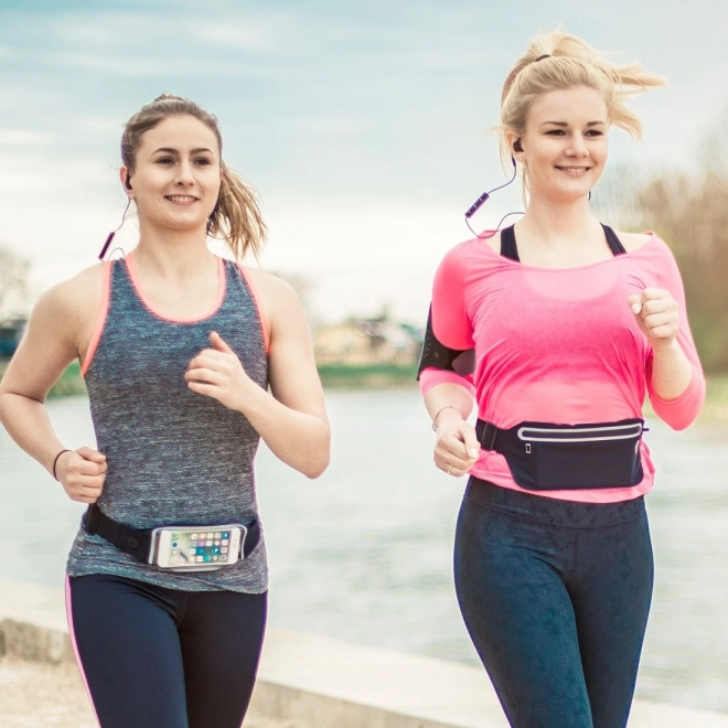 Vezeték nélküli fülhallgató Freedom Athletics II mikrofonnal fekete