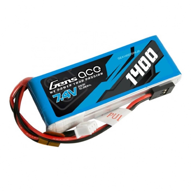 Gens Ace 1400mAh 7,4V LiPo akkumulátor JR csatlakozóval