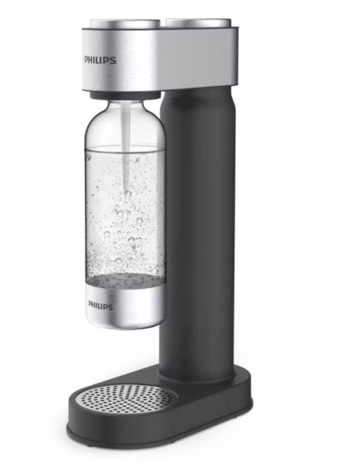 Philips GoZero szódagép - inox fekete