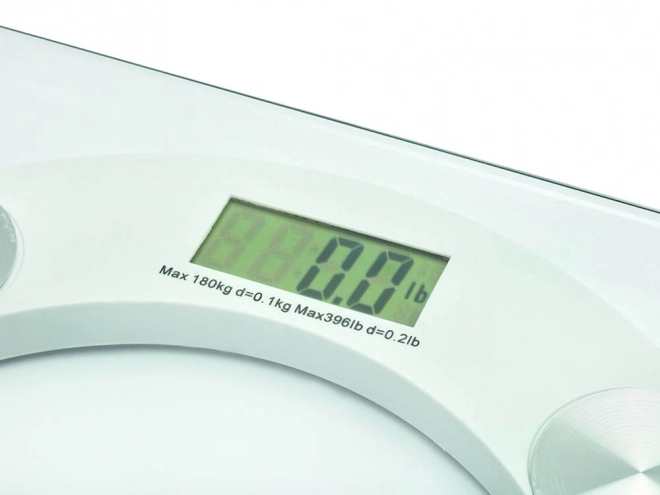 Üveg elektronikus fürdőszobai mérleg 180 kg-ig