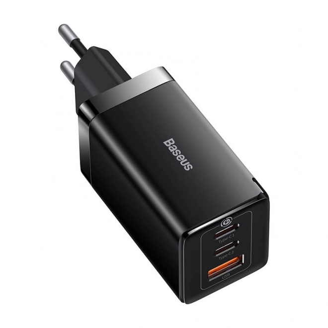 Baseus gan5 pro töltő 2xUSB-C és USB, 65 W