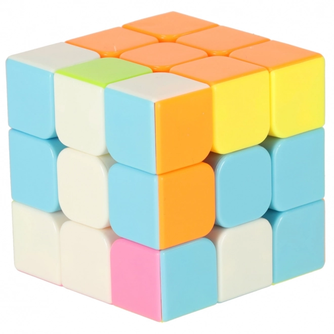 Logikai játék neon színű kirakó kocka 3x3x3