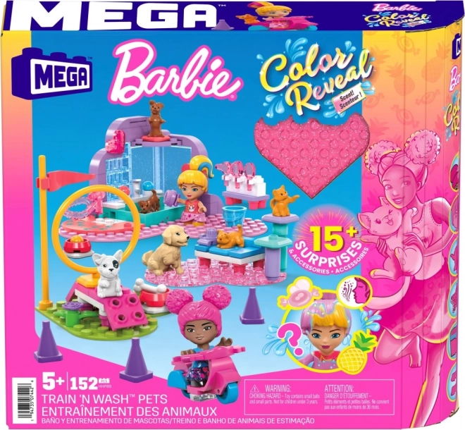 Barbie Color Reveal Tréning és Állatgondozás Játék Készlet
