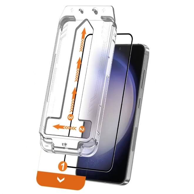 Edzett üveg Crong EasyShield 2-Pack - Samsung Galaxy S25+/S24+