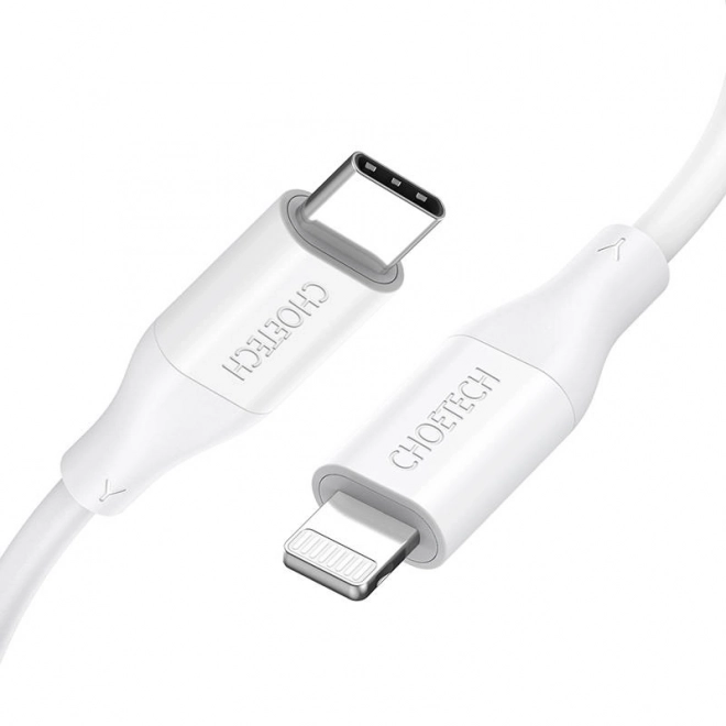 Gyors töltésű USB-C Lightning kábel Fehér - Choetech