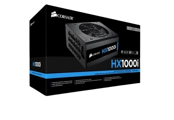 Nagy teljesítményű 1000W HX1000I ATX táp Platinum minősítéssel