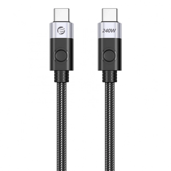 240W usb-c töltőkábel - Fekete