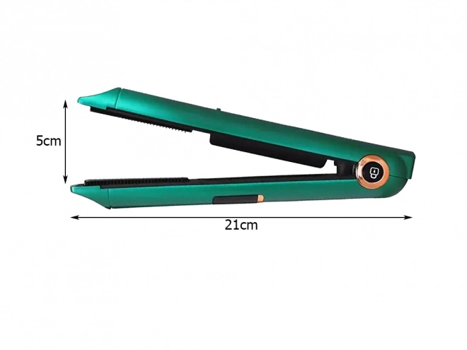 Kerámia hordozható hajvasaló LCD kijelzővel és powerbank funkcióval