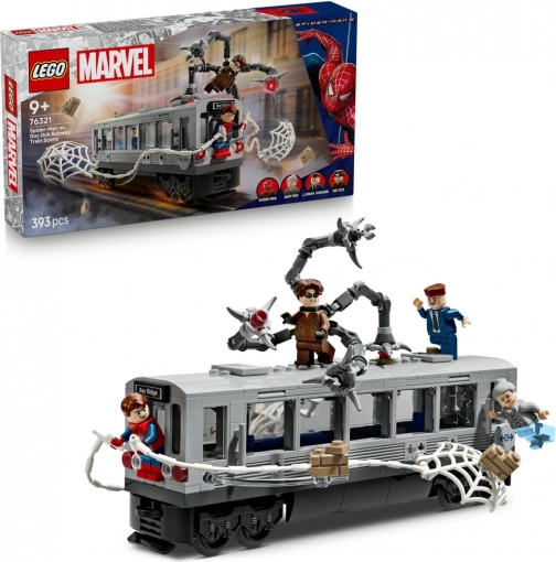Pókember vs. Doktor Ock: metrójelenet – LEGO Marvel készlet