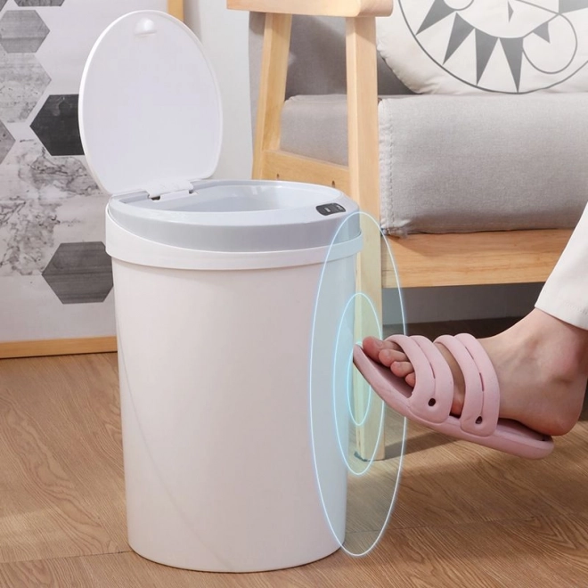 Automatikus szemetes intelligens érzékelővel 16 l – Szürke