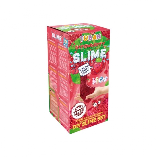 Szuper slime készlet - Eper