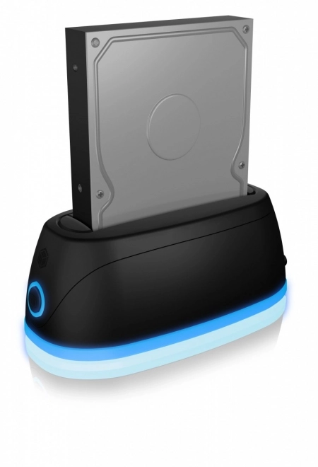 Icy Box elegáns dokkoló állomás SSD/HDD meghajtókhoz USB 3.0 csatlakozással