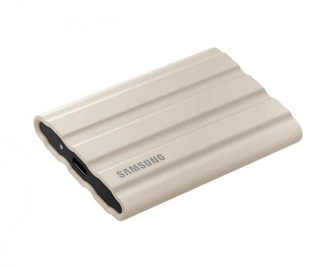 T7 Shield SSD 2TB USB 3.2 hordozható adattároló, bézs