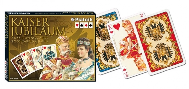 Luxus játék kártyák Kaiser Jubiläum