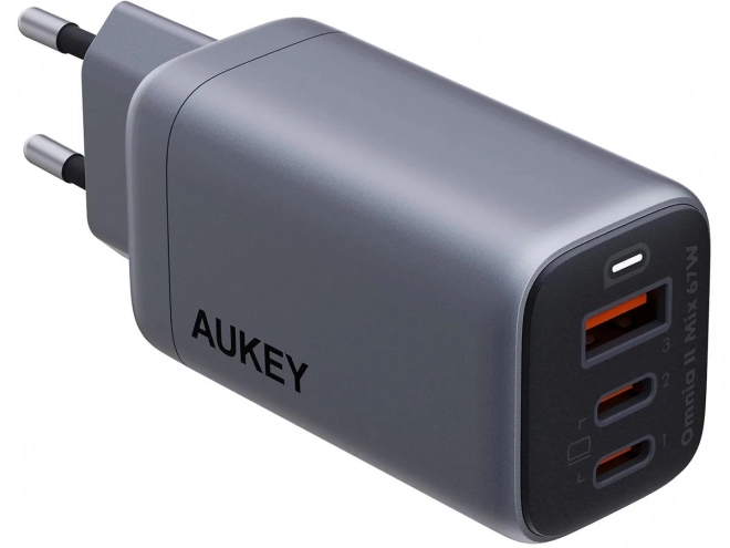 Aukey többportos falitöltő 67W