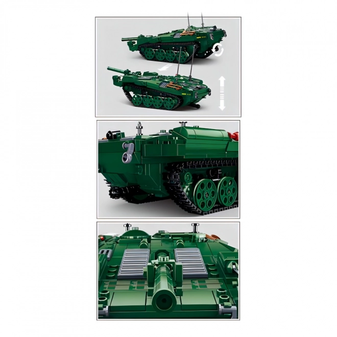 Sluban tank modell készlet