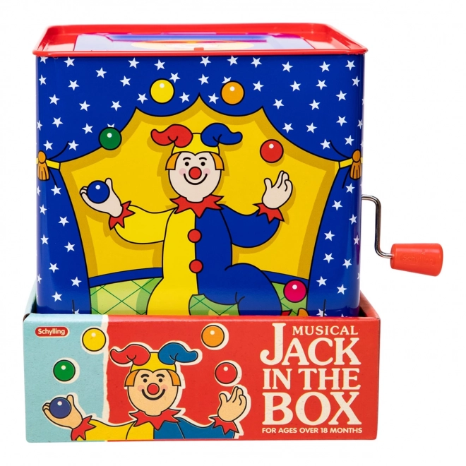 schylling zenélő jack-in-the-box