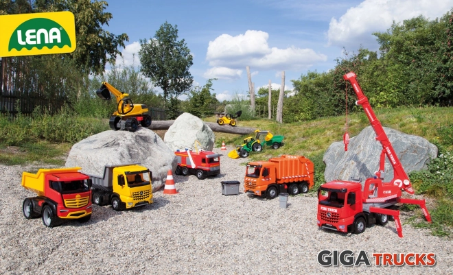 Giga Trucks markológép gyerekeknek