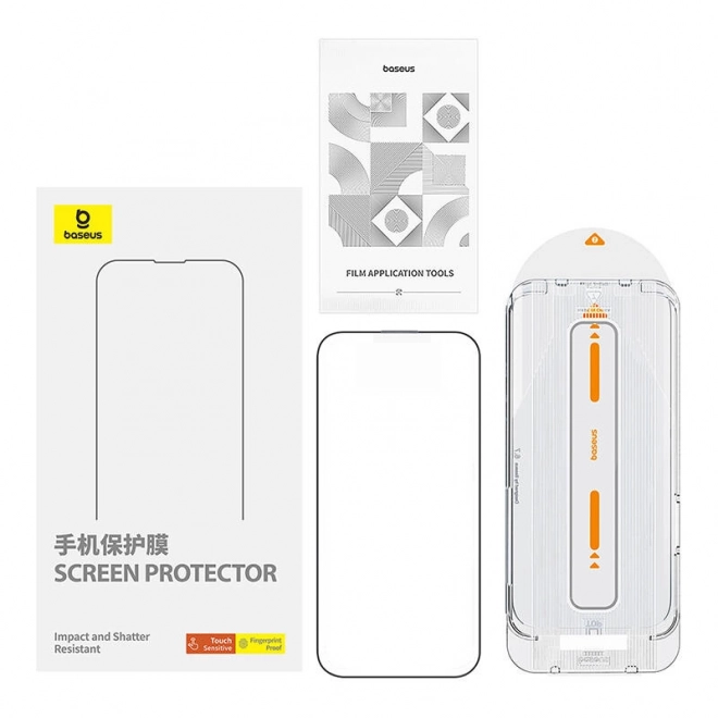 Törésálló üveg Baseus Crystalline antireflex Iphone 12 ProMax