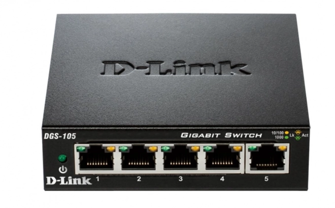 Kompakt GIGABIT Ethernet Switch 5 porttal