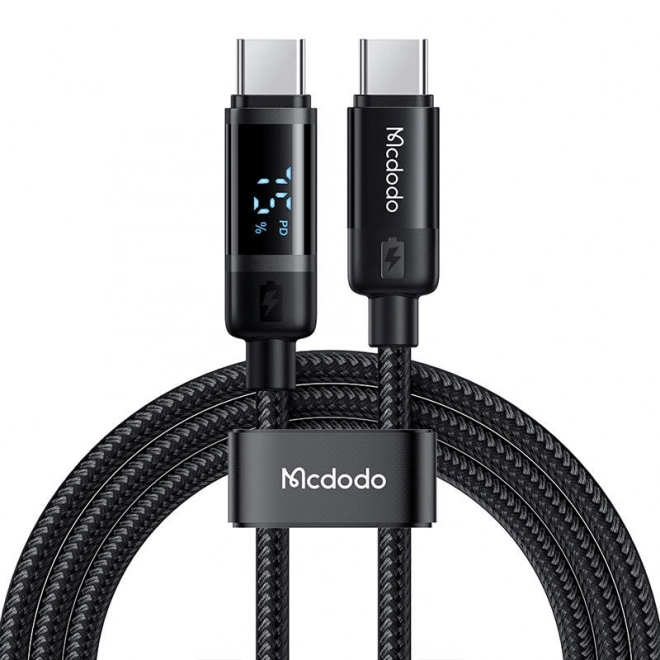 Mcdodo usb-c kábel 60w 1,2 m fekete