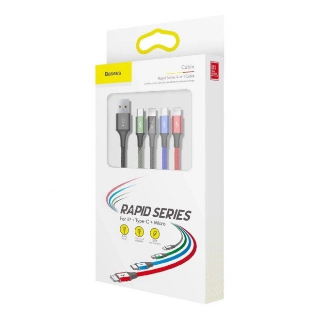 Baseus gyors USB kábel 4 az 1-ben