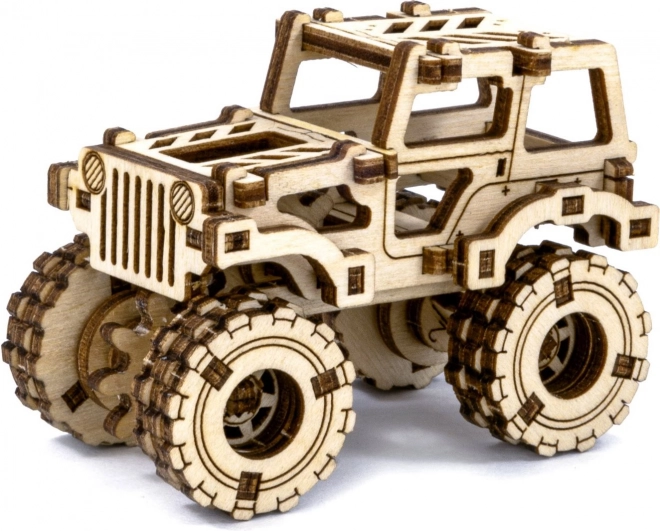 Fa 3D puzzle szupergyors monster truck