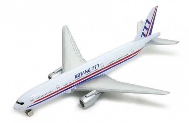 Boeing 777 repülőgép modell Welly