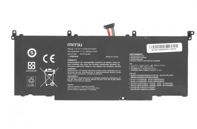 Akkumulátor az Asus ROG Strix számára, 3400 mAh