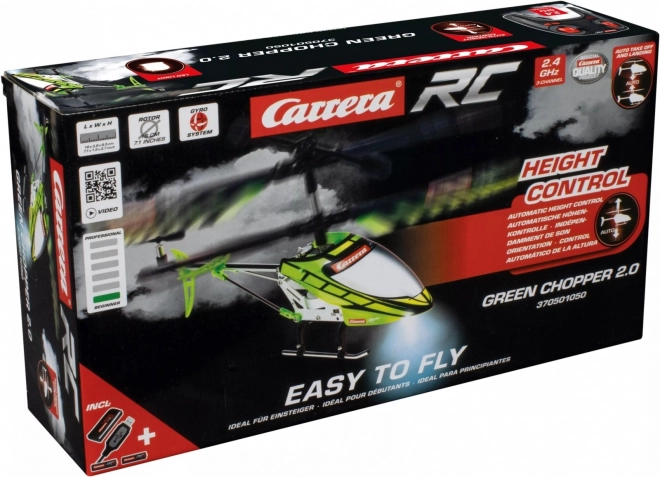 Zöld Chopper RC Helikopter 2.0