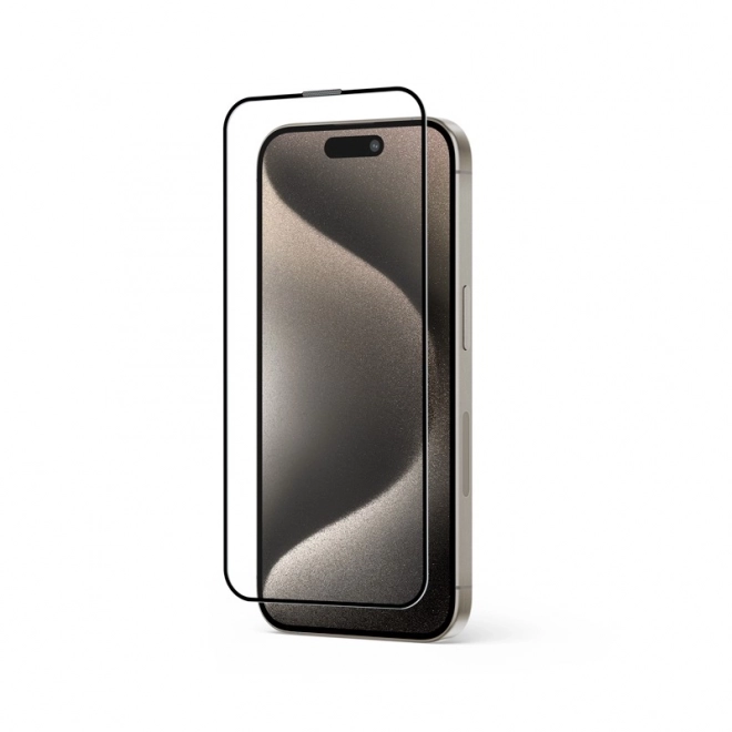 Teljes kijelzős edzett üveg iPhone 15 Pro-hoz