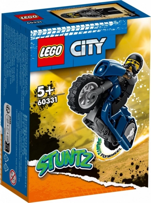 lego city turisztikai kaszkadőr motor